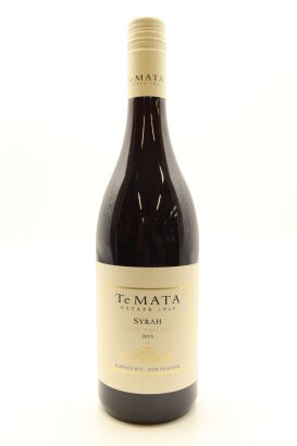 (1) 2015 Te Mata Estate Bullnose Syrah, Hawke's Bay