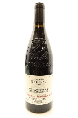 (1) 2007 Domaine Brusset Gigondas Tradition Le Grand Montmirail, Rhone