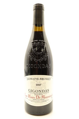 (1) 2007 Domaine Brusset Gigondas Les Hauts de Montmirail, Rhone [RP96]