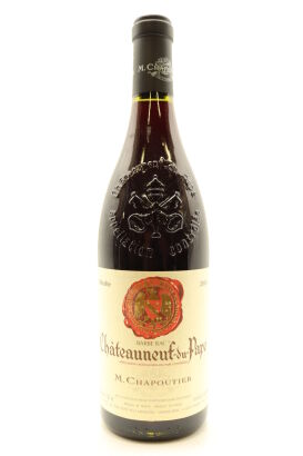 (1) 2001 M. Chapoutier Chateauneuf-du-Pape Barbe Rac, Rhone [RP95]