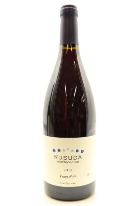 (1) 2017 Kusuda Pinot Noir, Martinborough [JR17.5]