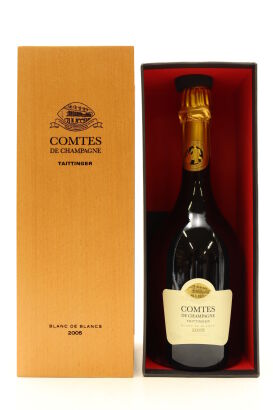 (1) 2005 Taittinger Comtes de Champagne Blanc de Blancs Brut, Champagne [JR17] [WS94]