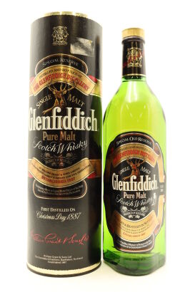 (1) Glenfiddich Special Old Reserve Pure Malt Single Malt Scotch Whisky Circa 1980's, 43% ABV, 1000ml