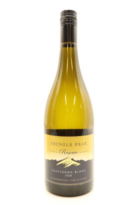 (1) 2008 Shingle Peak Reserve Sauvignon Blanc, Marlborough