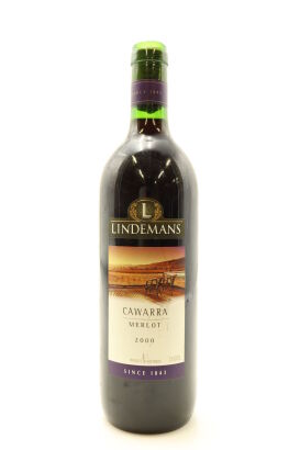 (1) 2000 Lindeman's Cawarra Merlot, South Eastern Australia