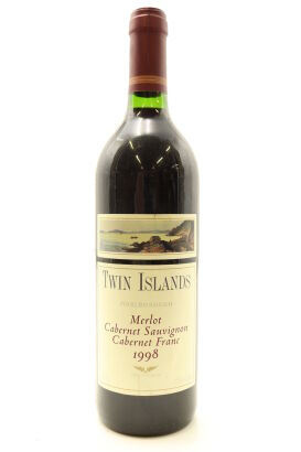 (1) 1998 Twin Islands Merlot-Cabernet Sauvignon-Cabernet Franc, Marlborough (TS)