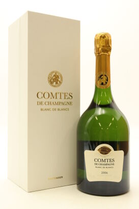 (1) 2006 Taittinger Comtes de Champagne Blanc de Blancs Brut, Champagne [JR16.5] [RP96] [WS94] [WE95]