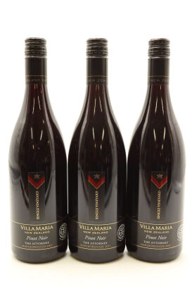 (3) 2017 Villa Maria Single Vineyard The Attorney Pinot Noir, Marlborough