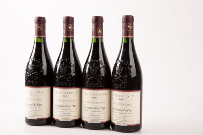 (4) 2000 Andre Brunel Les Cailloux Cuvee Centenaire, Chateauneuf-du-Pape