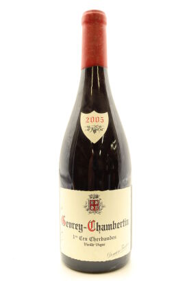 (1) 2005 Domaine Fourrier Les Cherbaudes Vieilles Vignes, Gevrey-Chambertin Premier Cru [JR17.5]