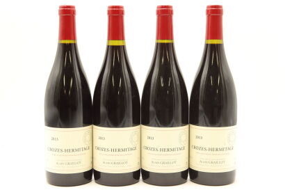 (4) 2013 Domaine Alain Graillot Crozes-Hermitage, Rhone