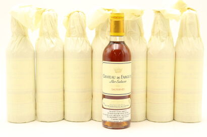 (7) 2003 Chateau de Fargues, Sauternes, 350ml [JR17.5]