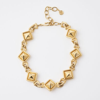 Givenchy Pyramid Necklace