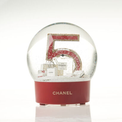 Chanel Large No.5 Snow Globe