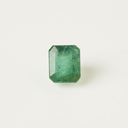 A Loose 3.50ct Emerald Cut Emerald