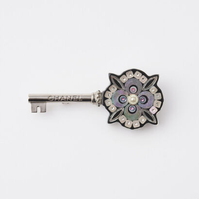 Chanel Key Brooch