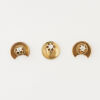 Antique 9ct Yellow Gold, Diamond Shirt Pins set - 2