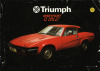 10x Triumph Sales Brochures - 2