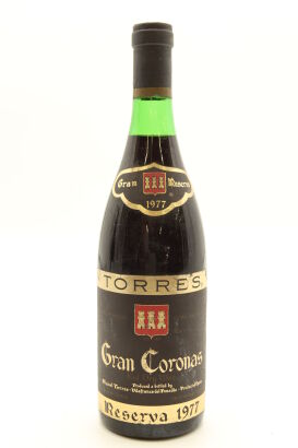 (1) 1977 Torres Gran Coronas Cabernet Sauvignon Reserva, Penedes