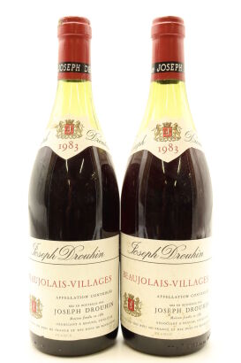 (2) 1983 Joseph Drouhin Beaujolais-Villages, France (LS)