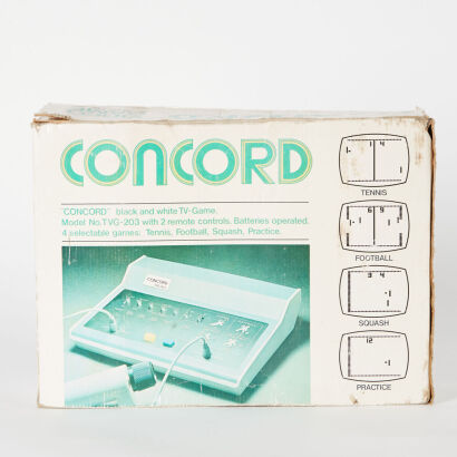 A CONCORD TVG-205 vintage Gaming Console VGC