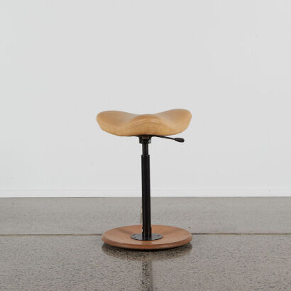 A Stokke Scandinavian Ergonomic Stool