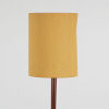 A Tiered Mid-Century Standard Lamp With Period Mustard Shade - 2