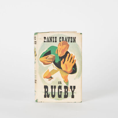 On Rugby by Danie Craven, New Zealand Edition 1953, signed by Springbok Team