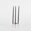 A Single Stoff Nagel Chrome Candleholder