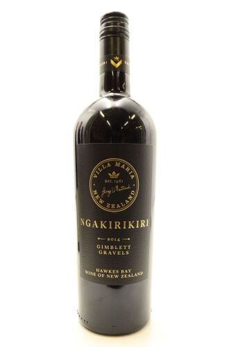 (1) 2014 Villa Maria The Gravels Ngakirikiri, Gimblett Gravels [RP95]