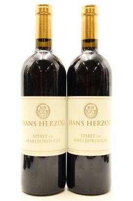 (2) 2015 Hans Herzog Family Estate 'Spirit of Marlborough' Merlot - Cabernet, Marlborough