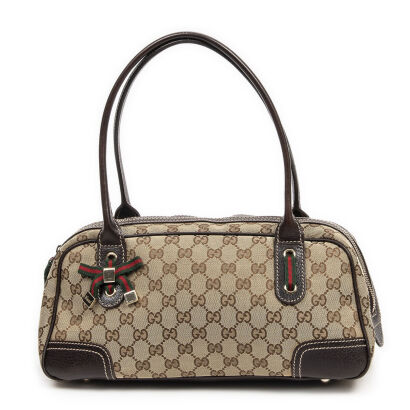 Gucci Web Princy Boston Bag