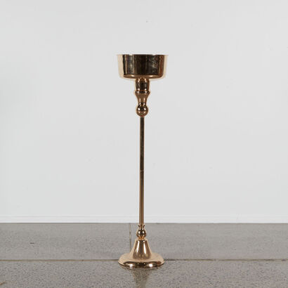 A Gold Planter Stand