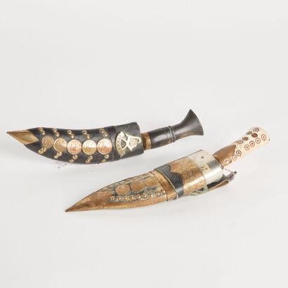 Two Western Asia Hand-Crafted Knives