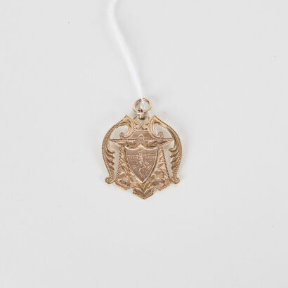 A Vintage Rose Gold Pendant