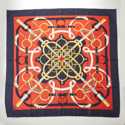 Hermès Eperon D'or Scarf