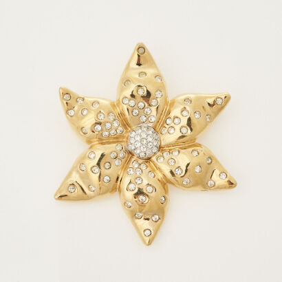 Nina Ricci Flower Brooch