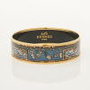Herm&egrave;s Wide Enamel Bangle