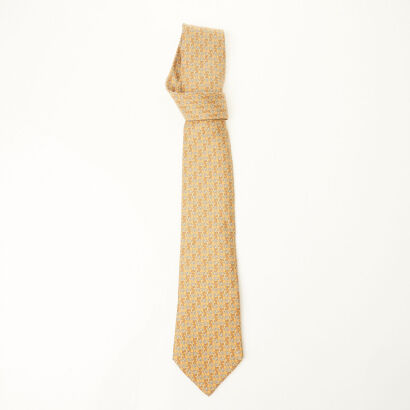 Hermès Silk Tie