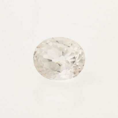 Oval, 12.18ct Light Pink Topaz Loose Stone