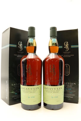 (2) 2001 Lagavulin 'The Distillers Edition' Double Matured Single Malt Scotch Whisky 4/506, 43% ABV