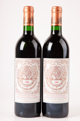 (2) 1990 Chateau Pichon Longueville Baron, Pauillac