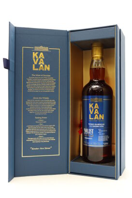 (1) Kavalan Solist Vinho Barrique Single Malt Whisky, Taiwan, 58.6% ABV