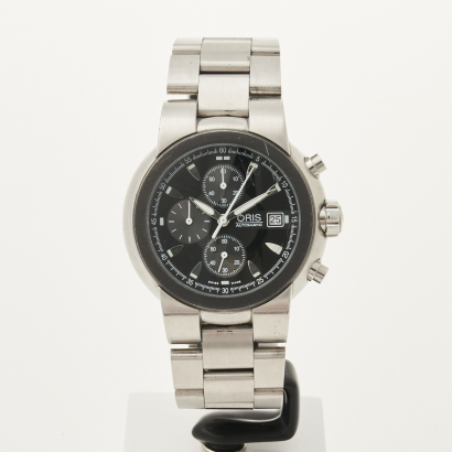 Stainless Steel, Oris TT1 Chronograph Wristwatch