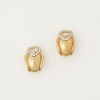 18ct Yellow Gold, Chopard, Happy Diamond Clip-on Earrings