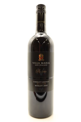 (1) 2005 Villa Maria Reserve Merlot, Gimblett Gravels [BC94]