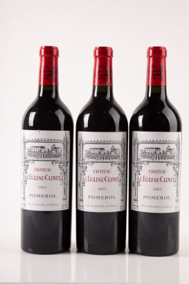 (3) 2005 Chateau L'Eglise Clinet, Pomerol RP100