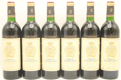 (6) 1986 Chateau Gruaud-Larose, Saint-Julien [JR17.5] [RP96]