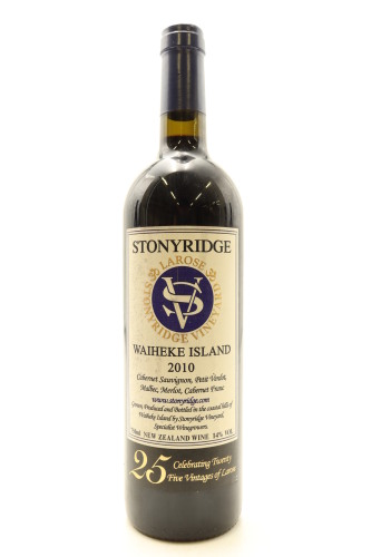 (1) 2010 Stonyridge Vineyard Larose, Waiheke Island