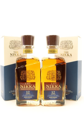 (2) The Nikka 12 Year Old Premium Blended Japanese Whisky, 43% ABV (GB)